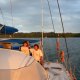 95- Romain et Pascal bien reveilles a la barre 